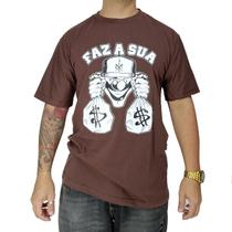 Camiseta Brothas And Cash Palhaço Faz A Sua Marrom BRO-220