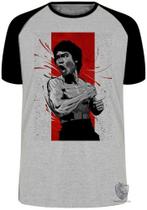 Camiseta Bruce Lee Blusa Plus Size extra grande adulto ou infantil