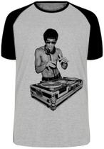 Camiseta Bruce Lee Tony Stark Guerra Cívil Blusa Plus Size extra grande adulto ou infantil