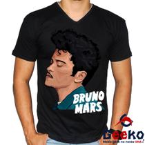 Camiseta Bruno Mars 100% Algodão Geeko