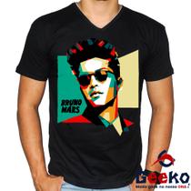 Camiseta Bruno Mars 100% Algodão - Geeko