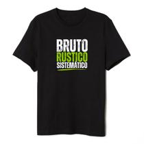 Camiseta Bruto Rústico e Sistemático Algodão Sertanejo Country