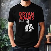 Camiseta Bryan Adams 100% Algodao Exclusiva Mode 01 Camiseta Bryan Adams 100% Algodao Exclusiva Mode 01
