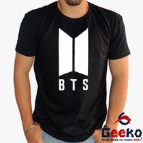 Camiseta BTS 100% Algodão Army K-pop Geeko