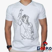 Camiseta BTS 100% Algodão BTS Kim Taehyung K-pop Geeko