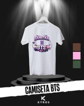 Camiseta BTS - 100% Algodão Unissex