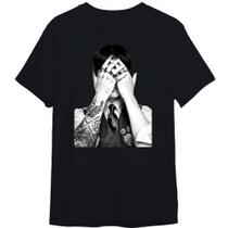 Camiseta BTS Arirang OT7 Membros Kpop Estampa HD Premium Algodão