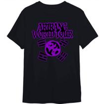 Camiseta BTS Arirang World Tour FanMade Kpop Frente Premium Algodão HD