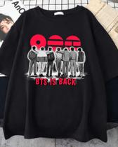 Camiseta BTS Is Back Tour 2026 Aesthetic Unissex