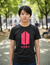 Camiseta Bts Key Pop Coreano Premium Unissex - Camiseta Bts Key Pop Coreano Premium Unissex -
