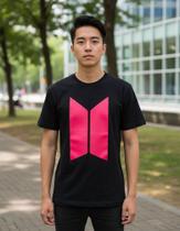 Camiseta Bts Key Pop Unissex Estampa Dtf Frente E Costas -