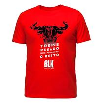 Camiseta Buffalo Dry Fit Vermelha BLK PERFORMANCE
