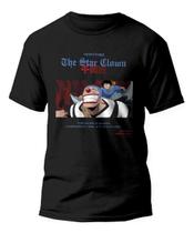 Camiseta Buggy Palhaço Estrela Anime One Piece 100% Algodão