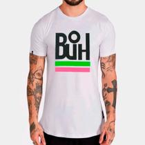 Camiseta Buh Logo Listras Neon 9270