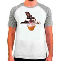 Camiseta Buldogue Francês Pet dog cachorro Masculina 04