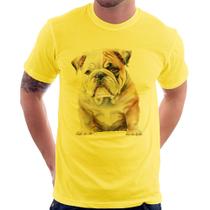 Camiseta Bulldog-Inglês - Foca na Moda