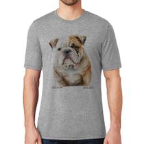Camiseta Bulldog-Inglês - Foca na Moda