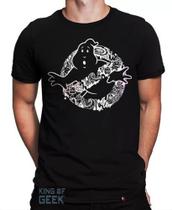 Camiseta Caça Fantasmas Camisa Ghostbusters Filme Clássico Camiseta Caça Fantasmas Camisa Ghostbusters Filme Clássico