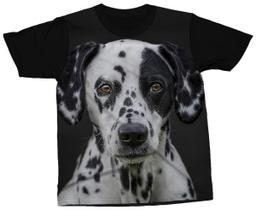 Camiseta Cachorro Dálmata Camisa Animal Raça