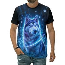 Camiseta Cachorro Husky Siberiano Amigo Leal Fofo Amizade Camiseta Cachorro Husky Siberiano Amigo Leal Fofo Amizade