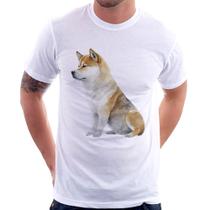 Camiseta Cachorro Shiba Inu - Foca na Moda