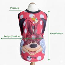 Camiseta Cachorro Snob Dog Minnie Rosa