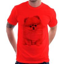 Camiseta Cachorro Spitz Alemão Lulu da pomerânia - Foca na Moda
