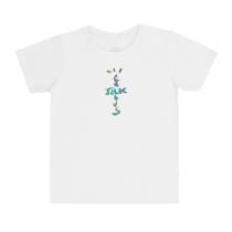 Camiseta Infantil Imagem de desenho animado cacto cacto cacto