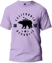 Camiseta Califórnia Republic Adulto Camisa Manga Curta Premium 100% Algodão Fresquinha - Wintershop