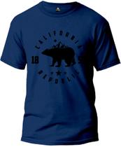 Camiseta Califórnia Republic Masculina Básica Fio 30.1 100% Algodão Manga Curta Premium