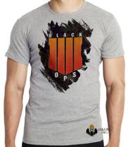 Camiseta Call of Duty Black Ops Blusa criança infantil juvenil adulto camisa tamanhos