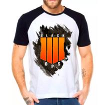 Camiseta Call of Duty Black Ops Games Jogos Lançamento