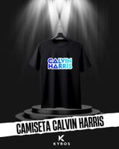Camiseta Calvin Harris - 100% Algodão Unissex