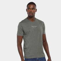 Camiseta Calvin Klein Flame Mescla Ny Masculina