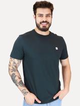 Camiseta Calvin Klein Jeans Masculina CK Embroidery Patch Azul Marinho Tamanho:S/P