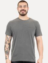 Camiseta Calvin Klein Jeans Masculina Skied Back Frame Chumbo