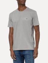 Camiseta Calvin Klein Jeans Naturals Outline CK Logo Cinza