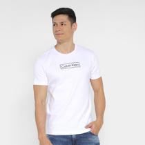 Camiseta Calvin Klein Logo Retângulo Masculina