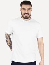 Camiseta Calvin Klein Piquet Rubber Patch Mono Logo Branca