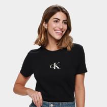 Camiseta Calvin Klein Reissue Feminina Camiseta Calvin Klein Reissue Feminina