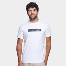Camiseta Calvin Klein Stripe Logo Gel Masculino