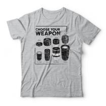 Camiseta Camera Weapons Studio Geek