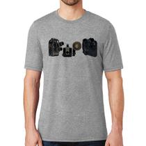 Camiseta Câmeras Vintage - Foca na Moda