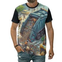 Camiseta Caminhão Carreta Veículo De Carga Pesada Na Estrada Camiseta Caminhão Carreta Veículo De Carga Pesada Na Estrada