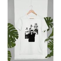 Camiseta Camisa 100% Algodão 30.1 Estampa Jujútsu Satoru Kaisen Go jo Lançamento Envio Já