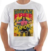 Camiseta Camisa 444 Freddie Mercury Banda Queen - Primus