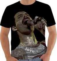 Camiseta Camisa 463 Freddie Mercury Banda Queen