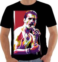 Camiseta Camisa 466 Freddie Mercury Banda Queen - Primus