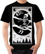 Camiseta Camisa Ads Caveira Crânio Esqueleto Humano Terror