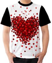 Camiseta Camisa Ads Coração Vermelho Amor Dia dos Namorados 2